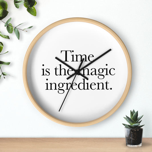 Magic Ingredient Wall Clock